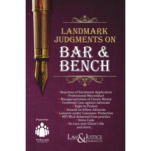Law & Justice Publishing Co's Landmark Judgments on Bar & Bench by ProBono India (SocioLegally Yours)